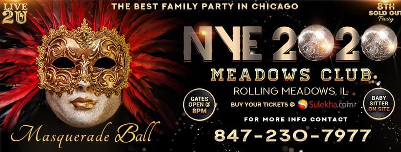 nye 2020 Meadows Club, Masquerade Ball